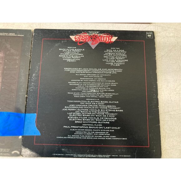 12” Vinyl Record The Crusaders, Bryan Adams Into, A Wink Blind Horse AEROSMITH - Picture 11 of 14